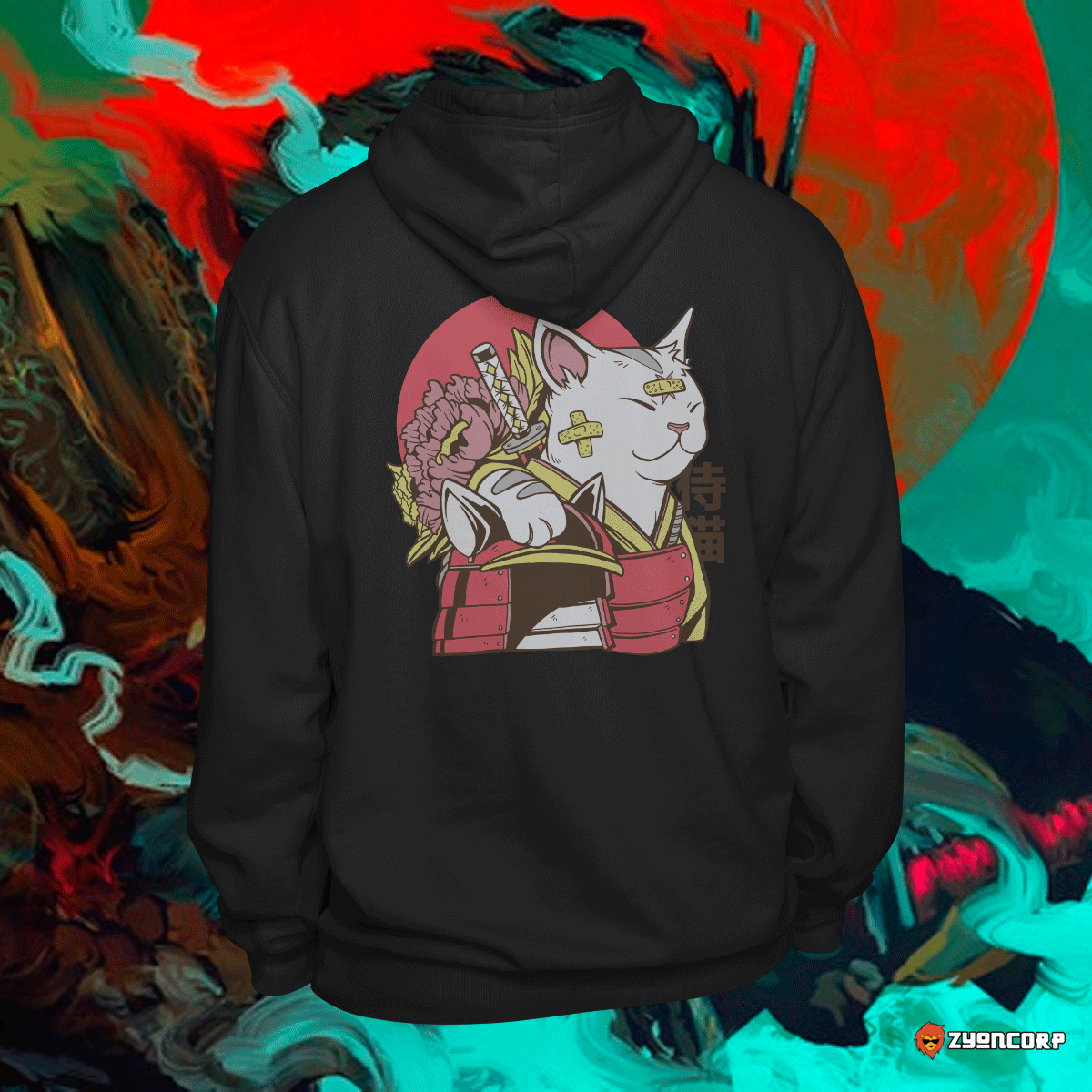 Samurai cat