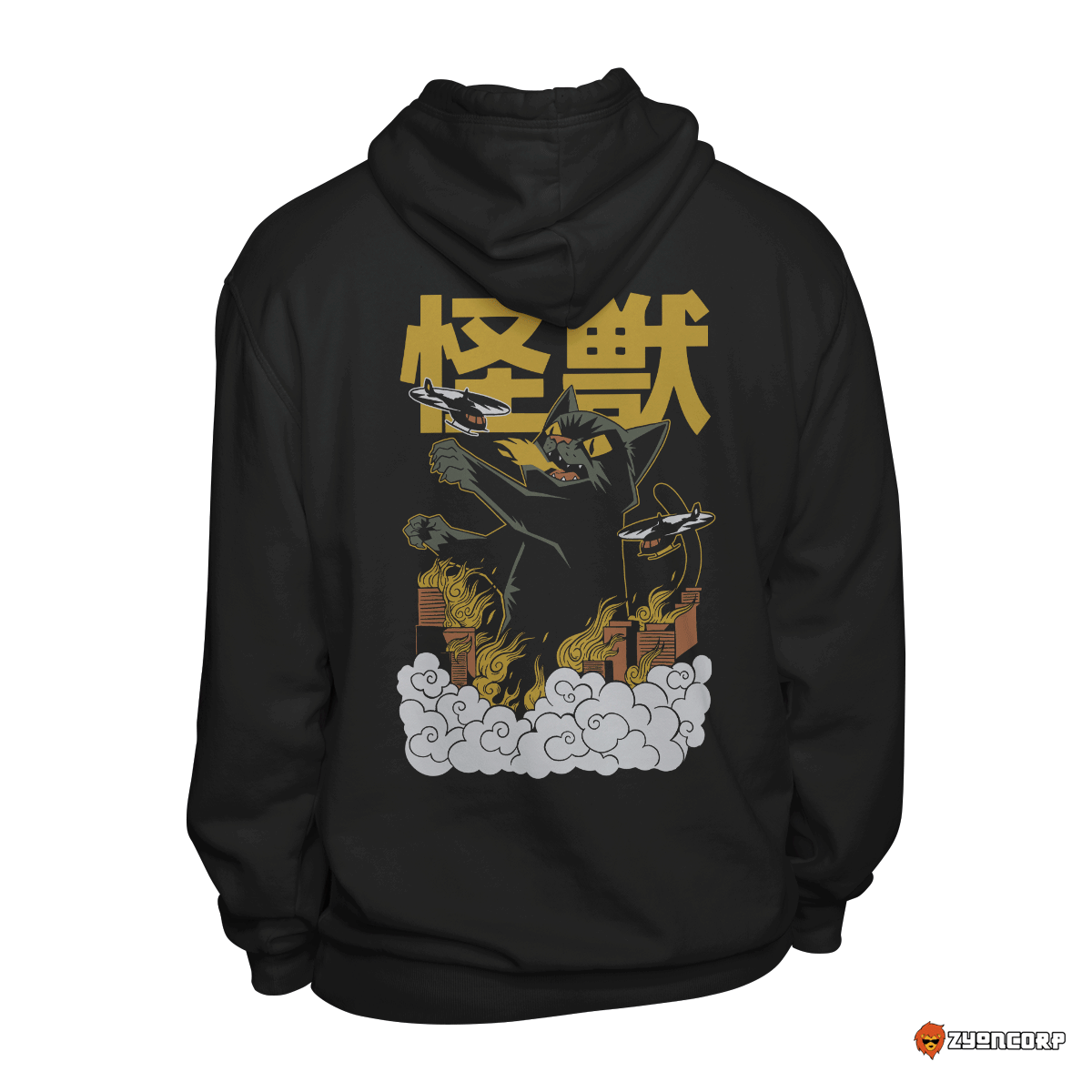 Kaiju Anime Cat
