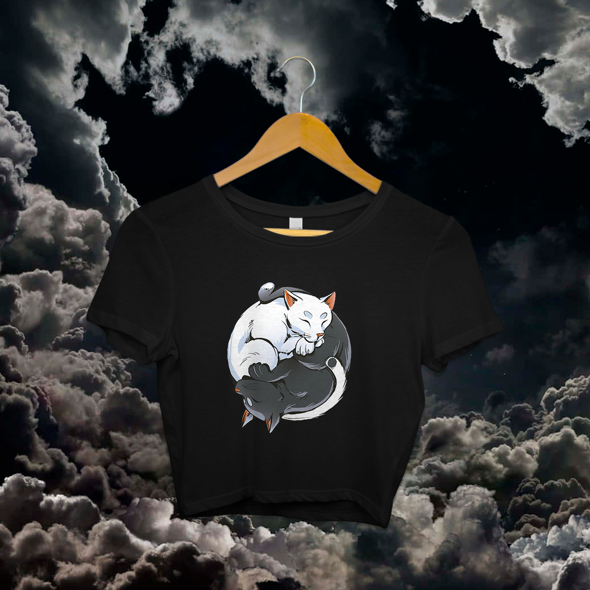 ying yang cat