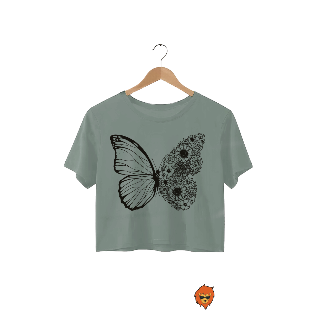 Butterfly Floral  (Oversize)