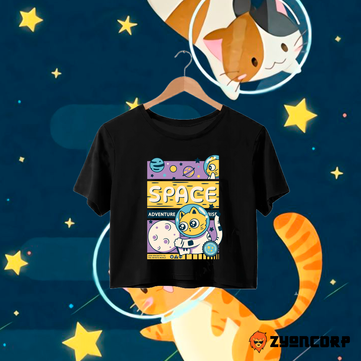 Space Adventure Cat (Oversize)