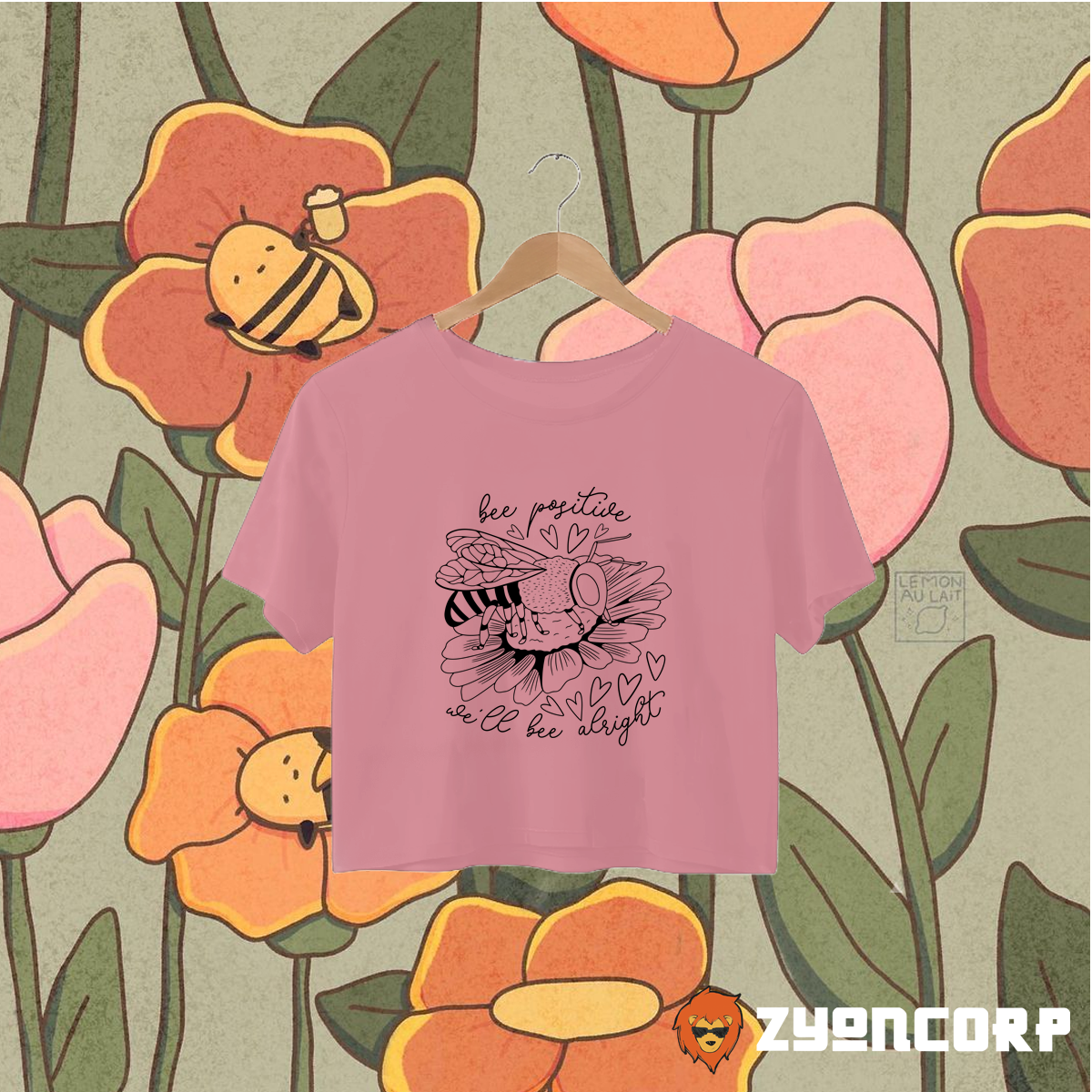 Bee positive  (Oversize)