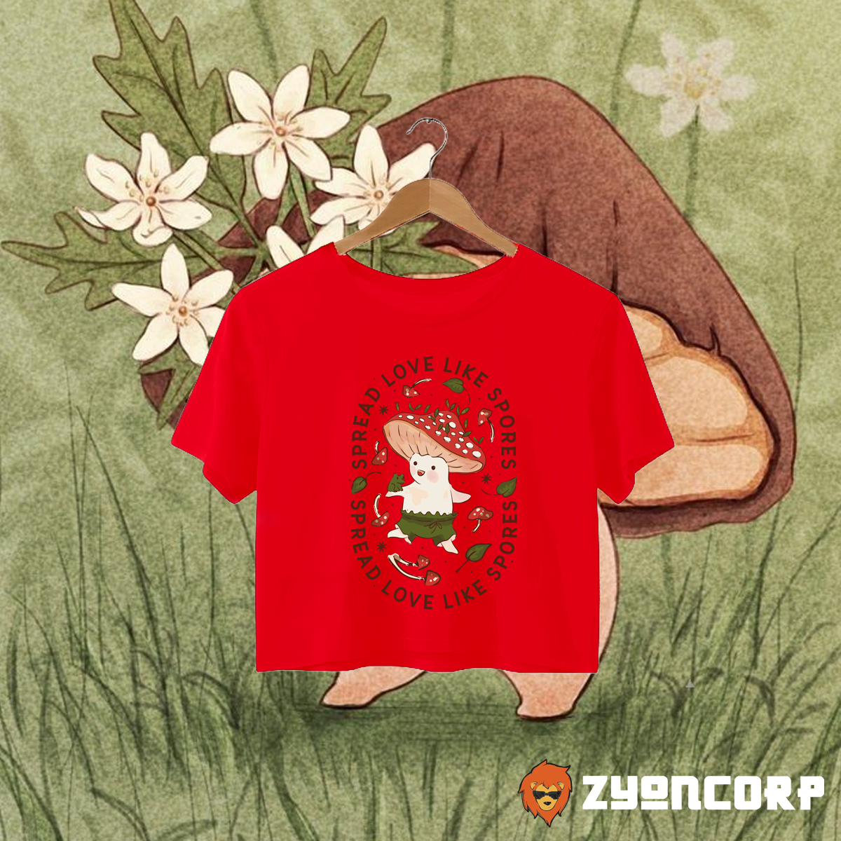 Cute Mushroom (Oversize)